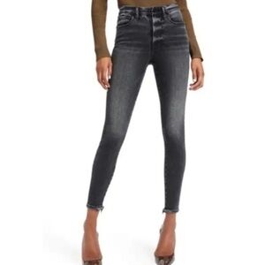 Good American Good Waist Crop Skinny Jeans